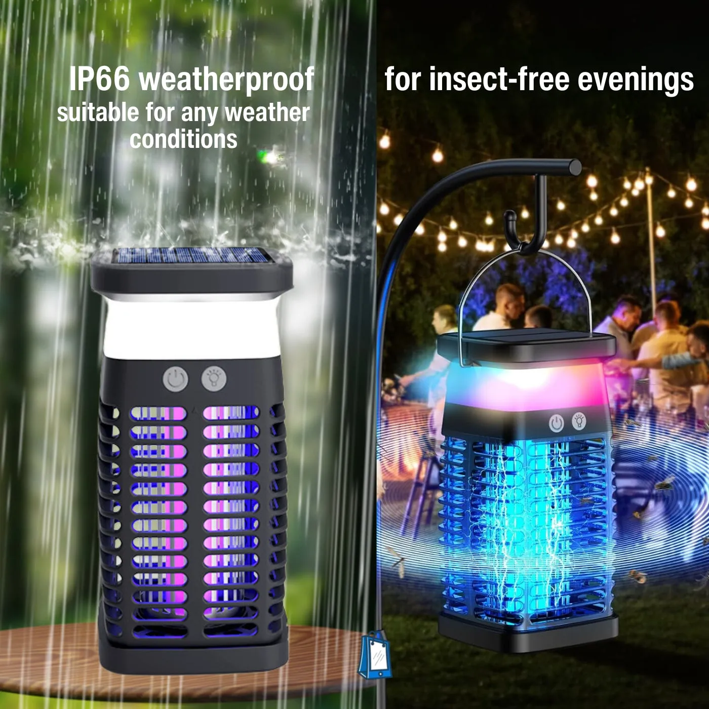 Upgraded Solar Bug Zapper