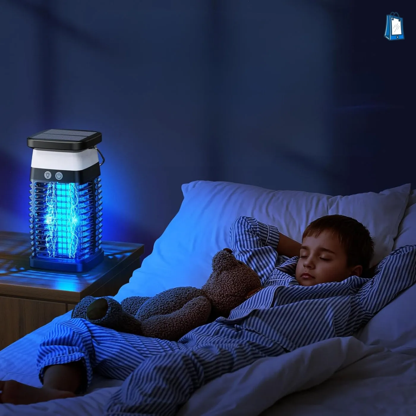 Upgraded Solar Bug Zapper