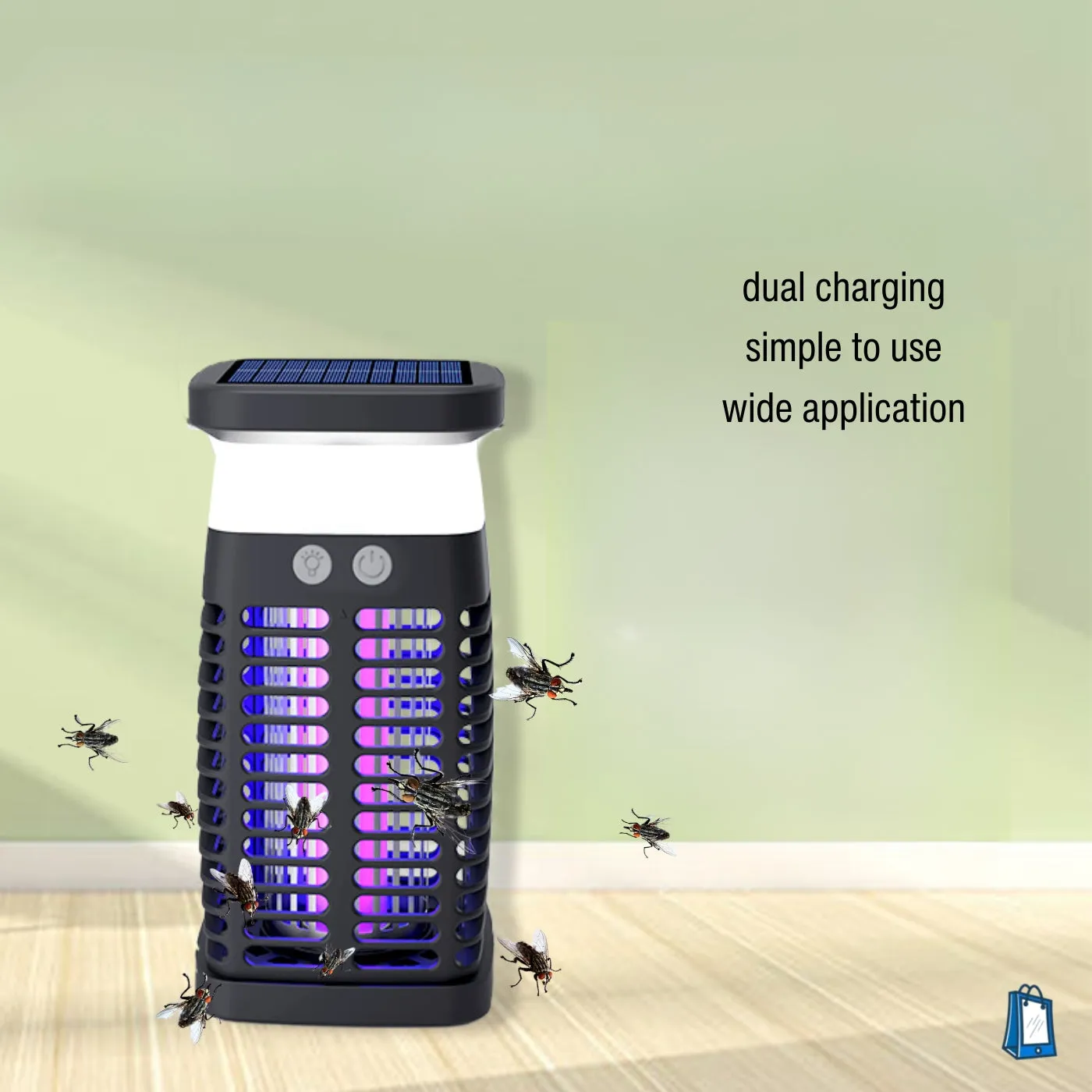 Upgraded Solar Bug Zapper