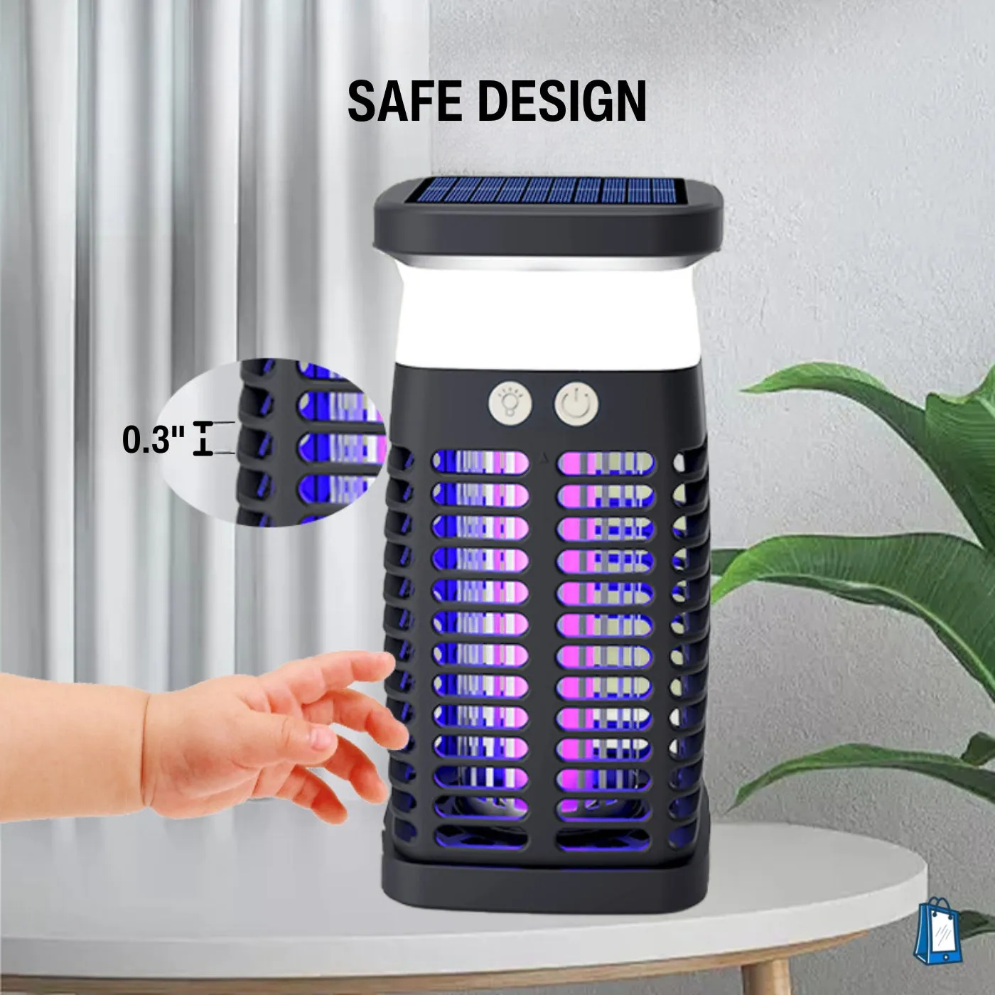 Upgraded Solar Bug Zapper