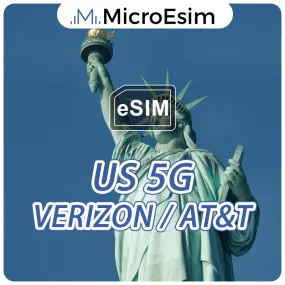 US eSIM T-Mobie / Verizon / AT&T 5G