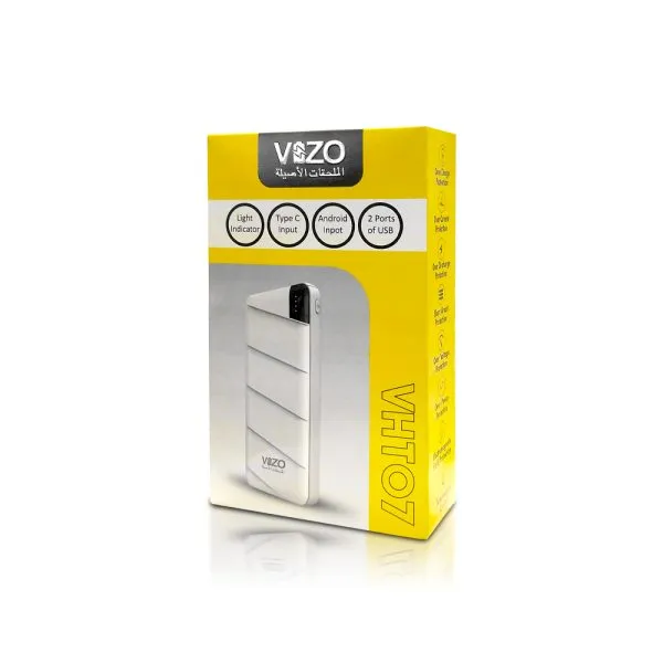 Vht-07 Fast Power Bank For Mobile, Bluetooth Speakers Or Any Rechargeable Items