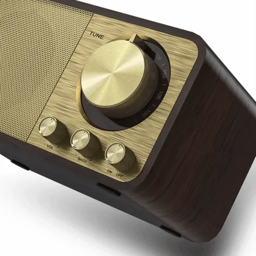 Vintage Wood JY-66 Stereo Bluetooth Speaker