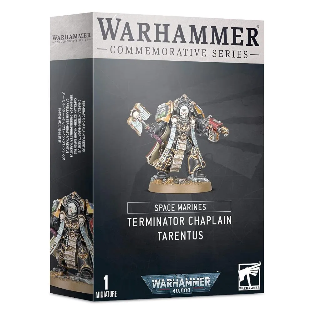 Warhammer 40K Miniature Kit - Space Marines: Terminator Chaplain Tarentus