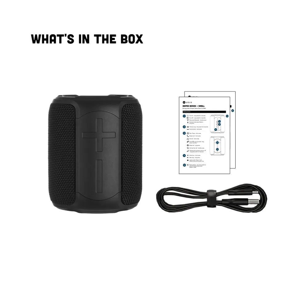 Wave Portable Speaker - Amped Series - Small
