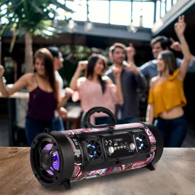 Wireless Bluetooth Waterproof Portable High-power Music Barrel Bluetooth Speaker