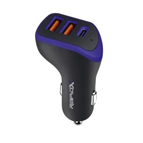 X3PD Compact & Fast Car Charger for 3 Devices 35W Total