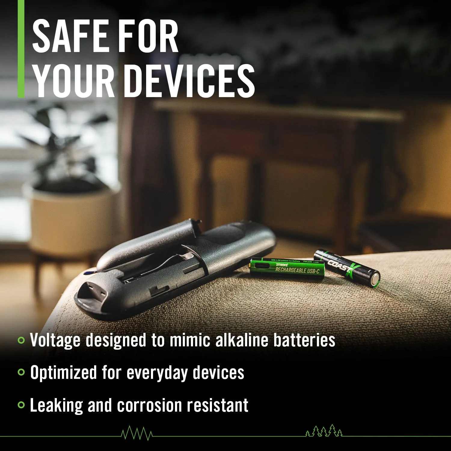 ZITHION-X AAA Rechargeable Batteries