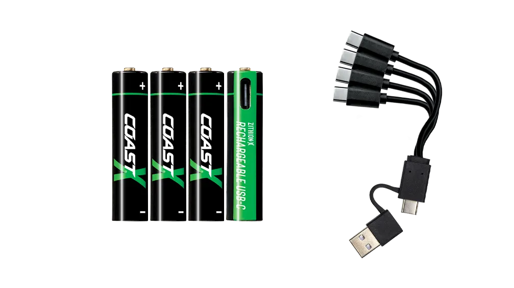 ZITHION-X AAA Rechargeable Batteries
